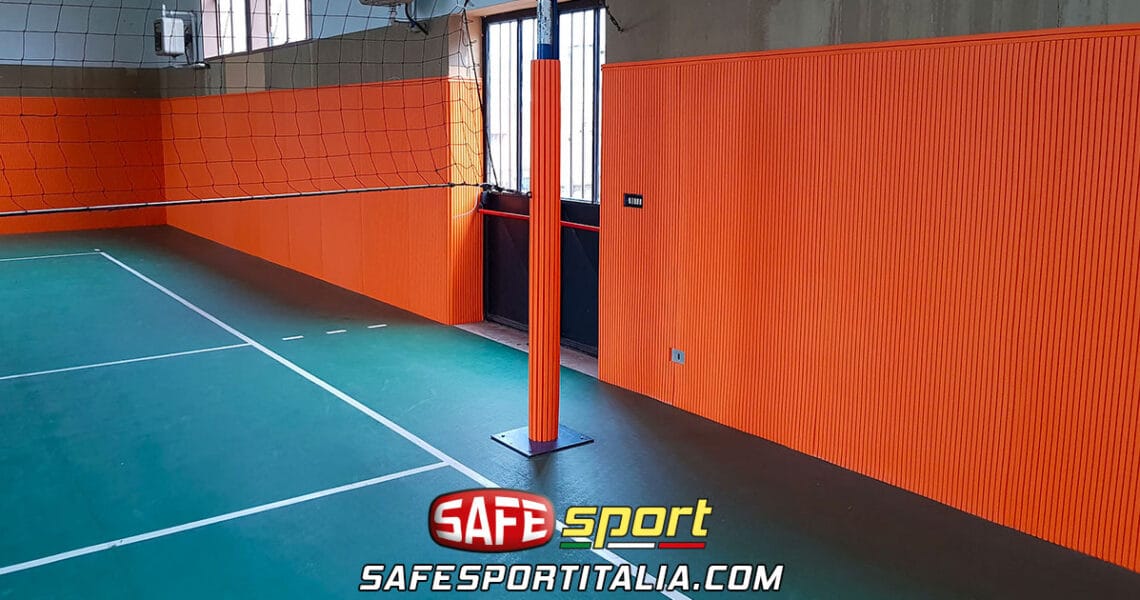 Protezioni sportive per pali da pallavolo e beach volley